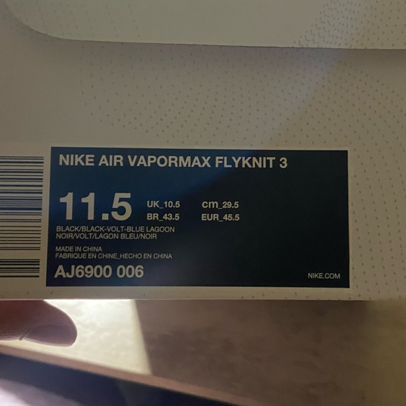 MENS NIKE VAPORMAX FLYNIT 3 MULTICOLOR - Picture 4 of 4